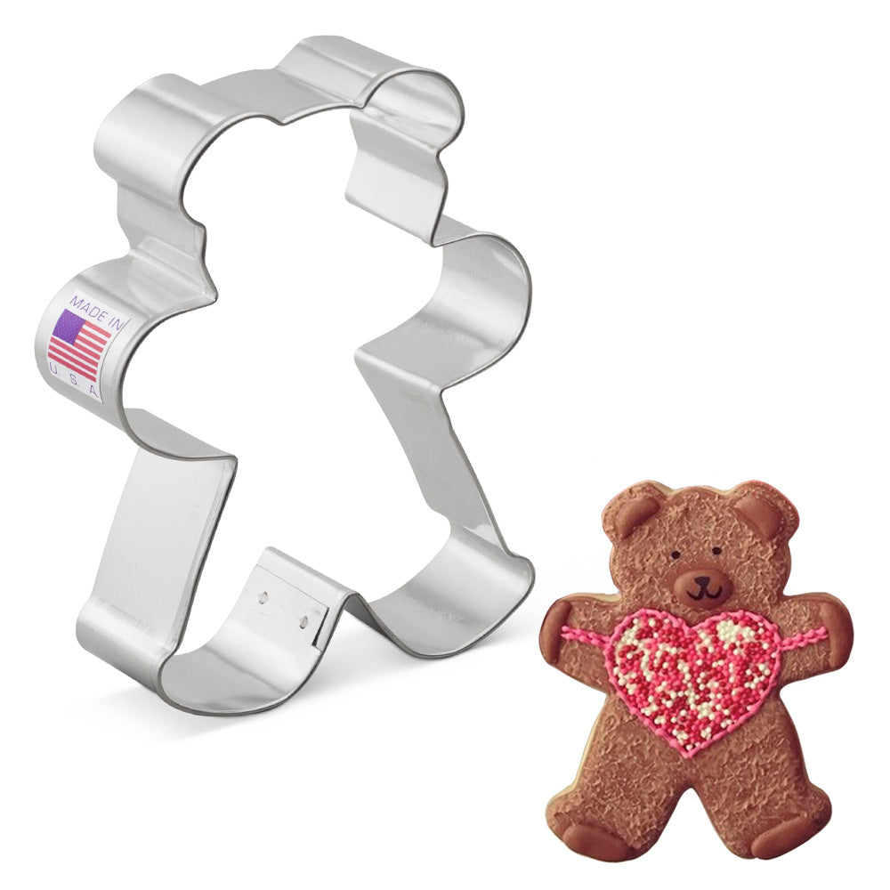 Ann Clark Teddy Bear Cookie Cutter - 4.25 inches