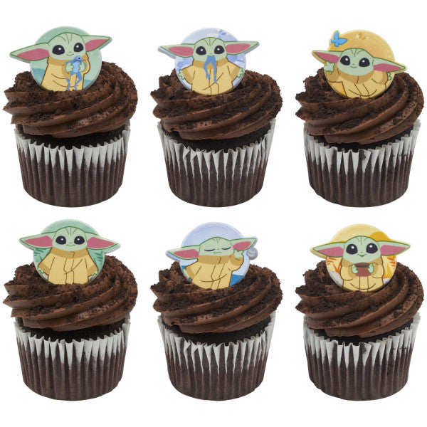 The Mandalorian Small But Mighty Cupcake Rings - 12 Rings
