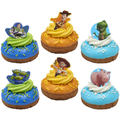 Toy Story Playful Pals Cupcake Rings - 12 Rings