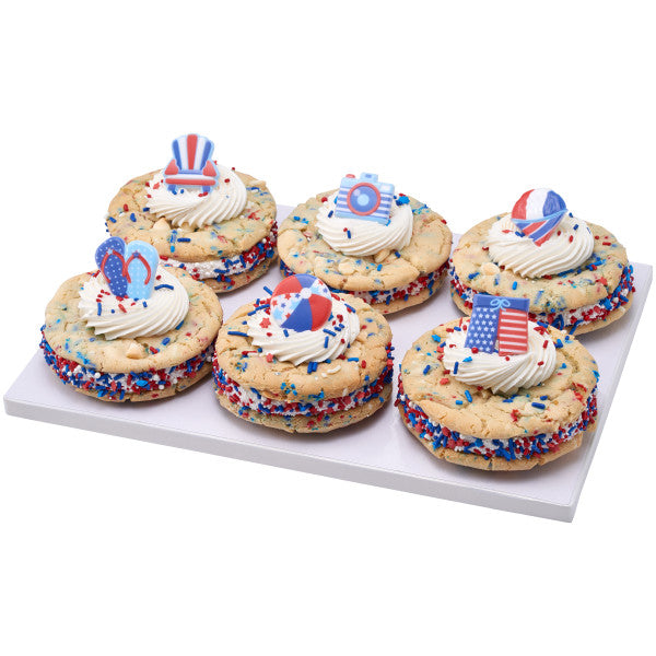 Summer Fun Cupcake Rings -12 Cupcake Rings