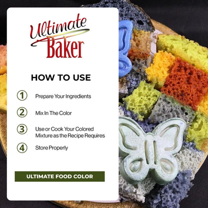 Ultimate Baker Emerald Food Color