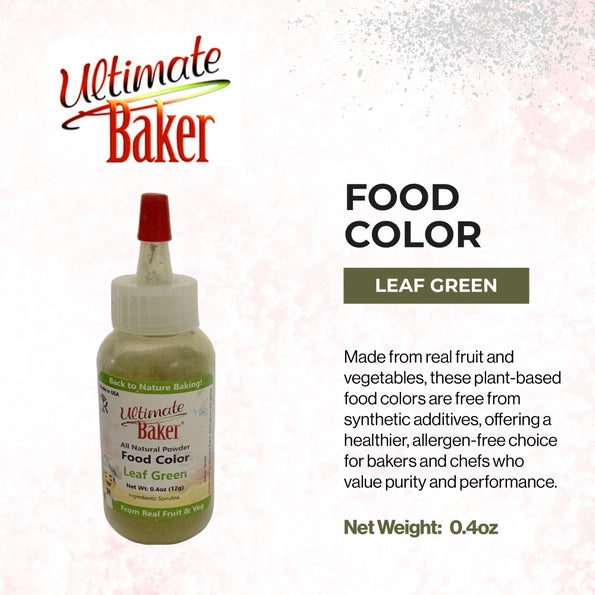 Ultimate Baker Leaf Green Food Color