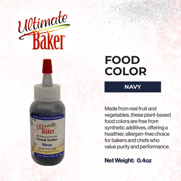 Ultimate Baker Navy Food Color