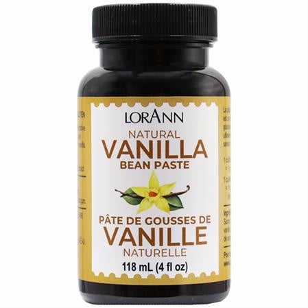 Natural Vanilla Bean Paste, 4oz, Lorann Oils