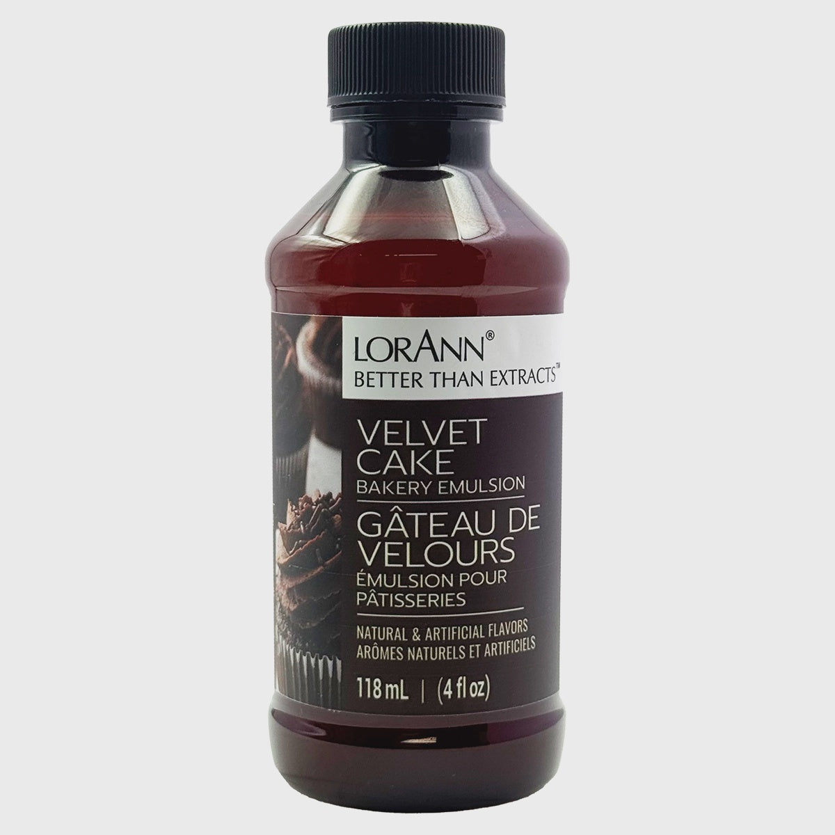 Velvet Cake Bakery Emulsion, 4oz, Lorann Oils
