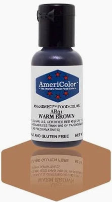 Warm Brown, Amerimist Airbrush Color, .65oz