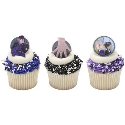 Wednesday Outcasts Are In Cupcake Rings - 12 Rings