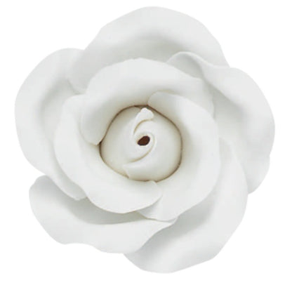 White Gumpaste Rose with Wire