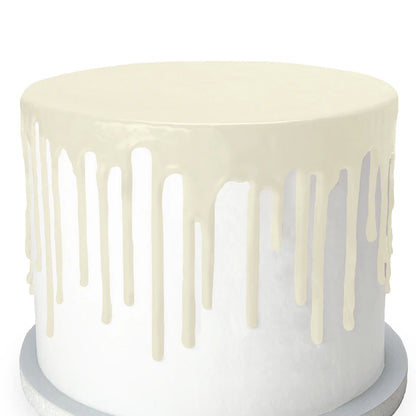 Satin Ice White Cake Drip, 8.8oz