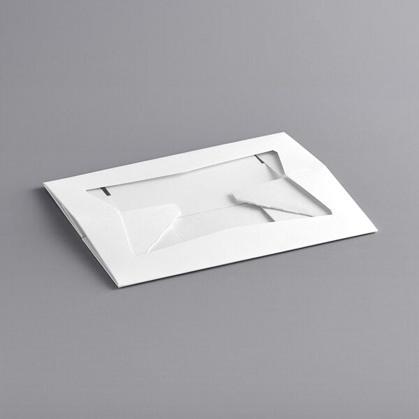 White Auto-Pop Bakery Box - 9x4x3.5 Inches