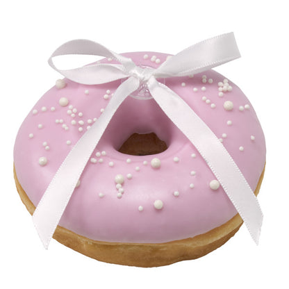 White Ribbon Bow Cupcake/Cake Decoration - 6
