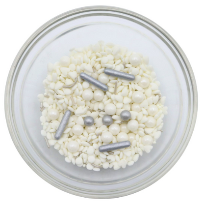 White Wedding Sprinkle Mix - 2.1oz
