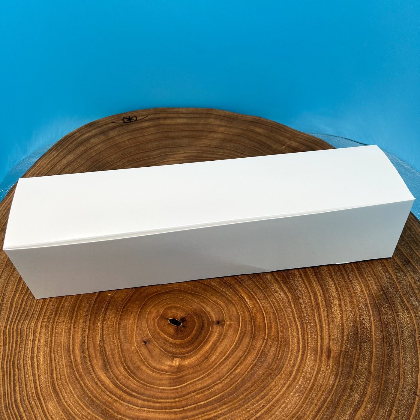 White Pretzel Box - 13x3x3