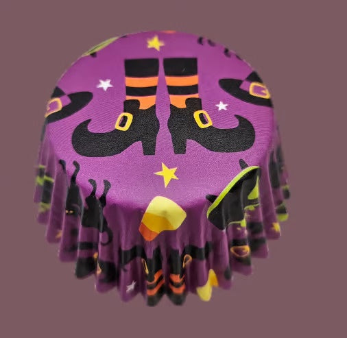 Witch Boots Cupcake Liners