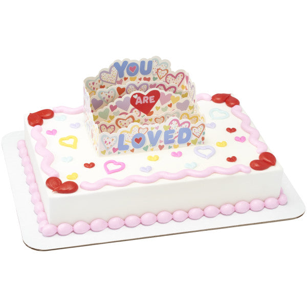 You Are Loved Cake Layon