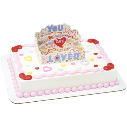 You Are Loved Cake Layon