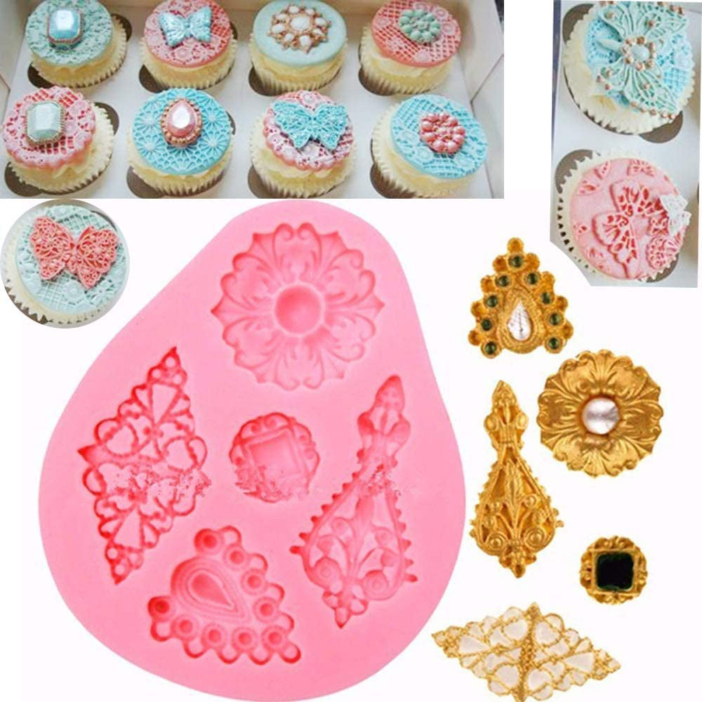 Mini Jewel Brooch Silicone Mold
