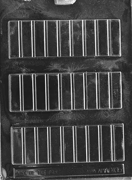 2oz Break Apart Chocolate Bar Mold