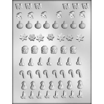 Mini Holiday Shapes Chocolate Mold
