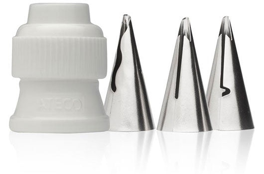 Ateco Ruffle Tube Set