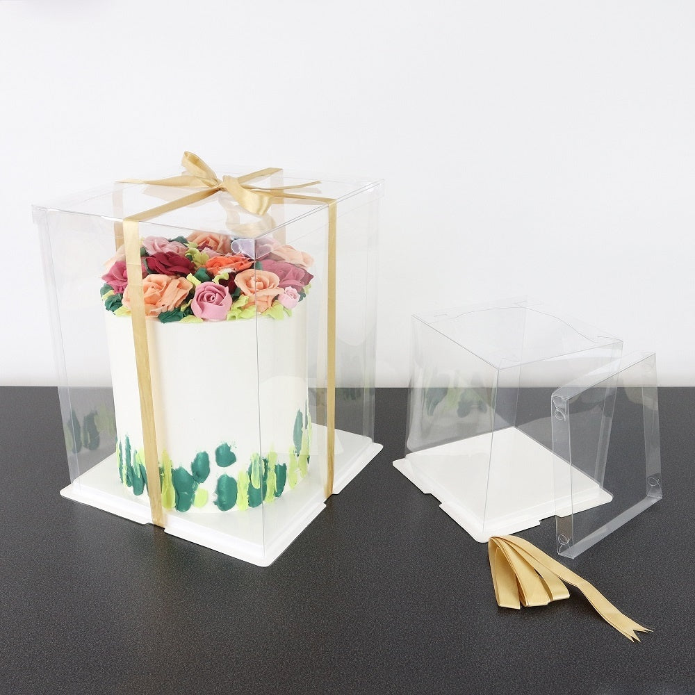 11x11x12, PME Clear Cake Box