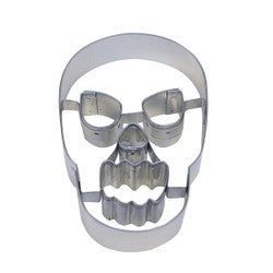 Skull Cookie Cutter with Cutouts
