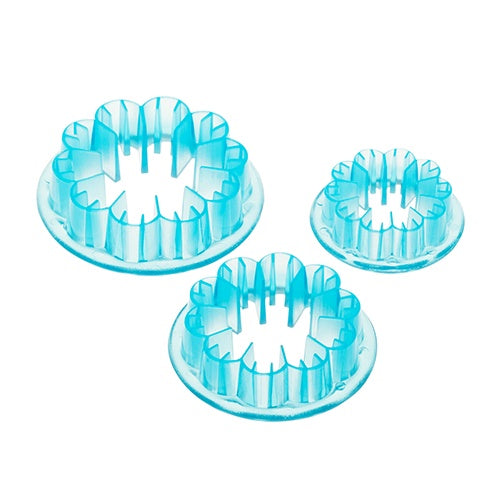 Ateco 3 Piece Carnation Cutters Set