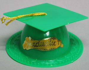 Graduation Cap Topper - Green