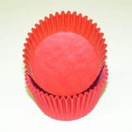 Red, Standard Size Bake Cups - 50ish Cupcake Liners