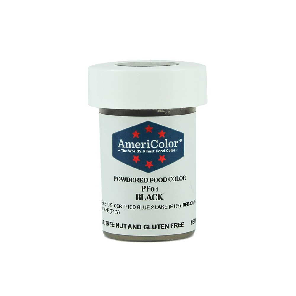 Black, Americolor Powdered Food Color