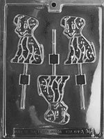 Dalmatian Lollipop Chocolate Mold