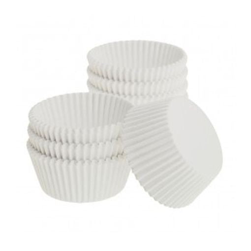 White Dry Wax Paper Baking Cups