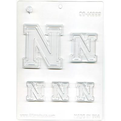 Collegiate N Chocolate Mold