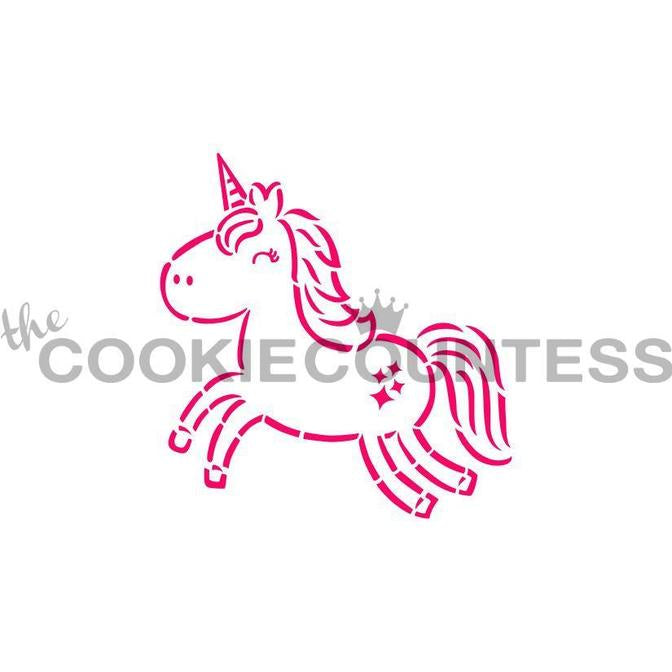 Cutie Unicorn Paint Your Own Stencil