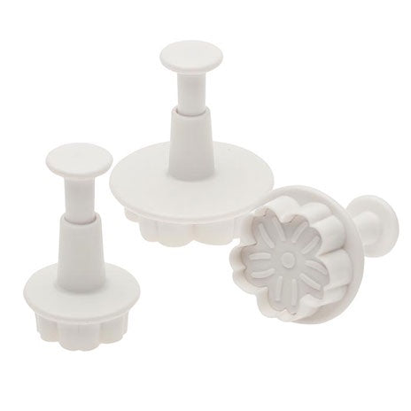 Ateco 3 Piece Daisy Plunger Cutters