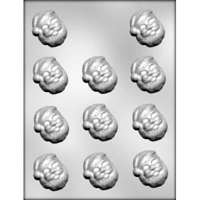 Laughing Santa Face Chocolate Mold
