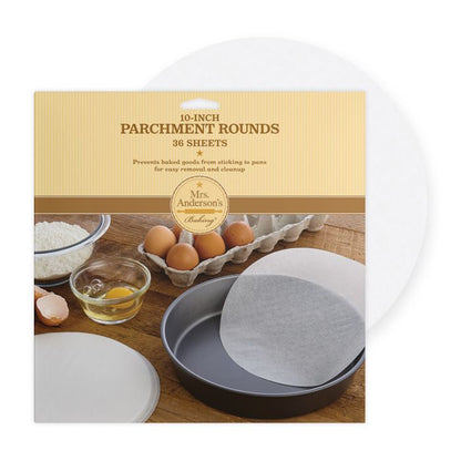 Mrs. Anderson's 10 Inch Bleached Parchment Round