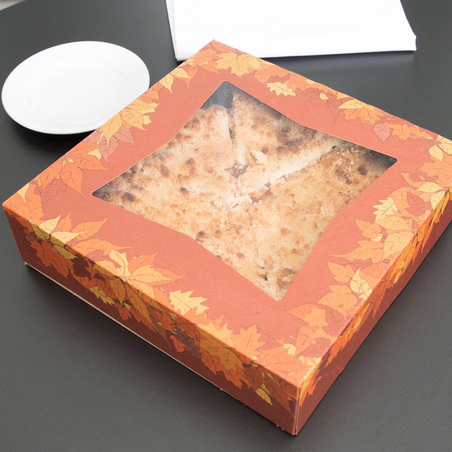 10 Inch Pie Box - Autumn Leaves