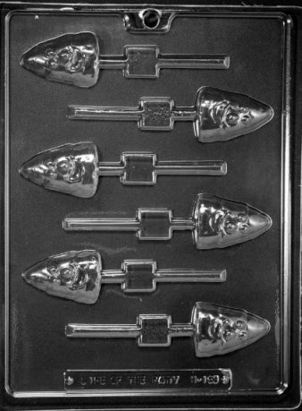 Happy Candy Corn Lollipop Chocolate Mold