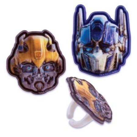 Transformers Cupcake Rings - 12 Rings