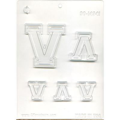 Collegiate V Chocolate Mold