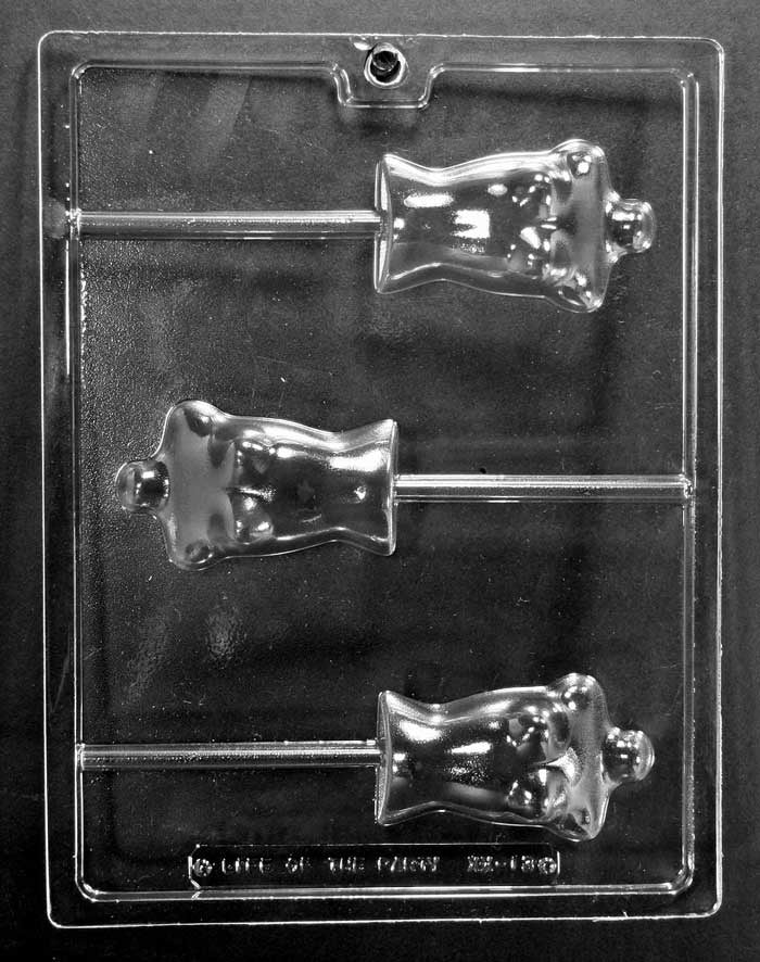 Mannequin Chest Lollipop Chocolate Mold