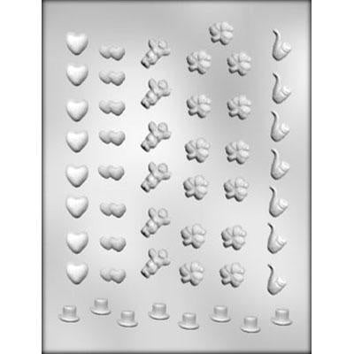 Valentine/St Patrick'S Day Assortment Chocolate Mold