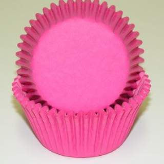 Hot Pink, Jumbo Bake Cups - 35ish Cupcake Liners
