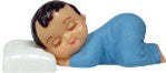 Boy Baby on Pillow