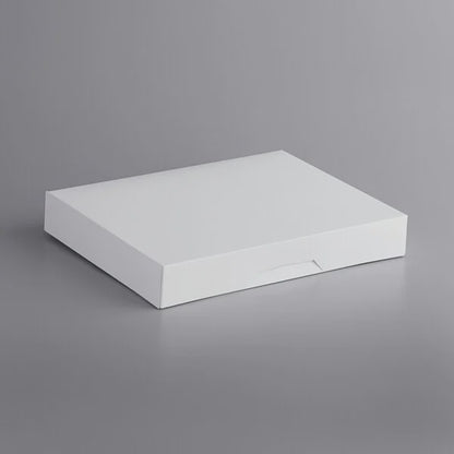 15x11.5x 2.25  Inch White Pastry Box - Auto Popup