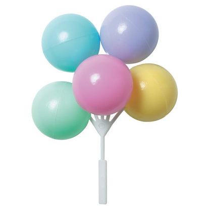 Balloon Cluster Pick - Pastel Colors