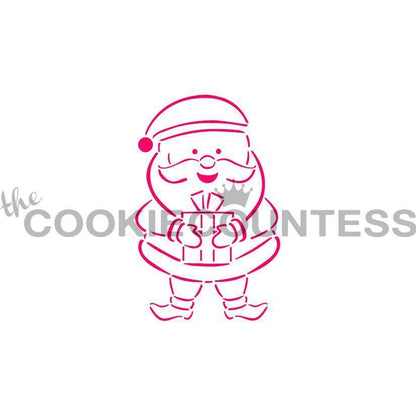 Santa Paint Your Own Stencil