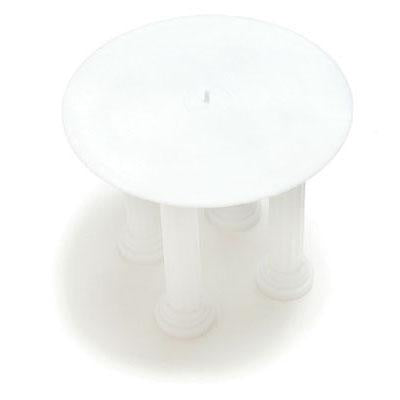 Round, White 6 Inch Separator Plate