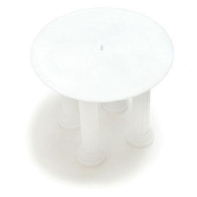 7 Inch Round Separator Plate - White
